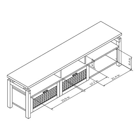 Furniture of America Mohedano Modern/Contemporary Espresso Tv Cabinet ...