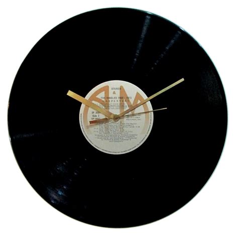 Vinyl record wall clock UK: The Carpenters old vinyl records for sale ...