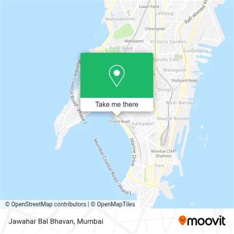 How to Get to Jawahar Bal Bhavan in Malabar Hill by Bus, Train or Metro?