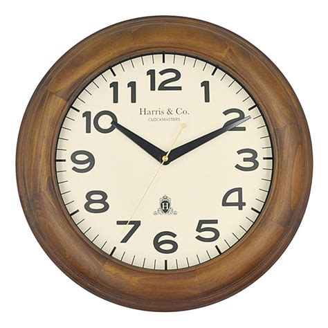 Buy HARRIS & CO. CLOCKMASTERS Luxury Vintage Classic Design Analog Wall ...