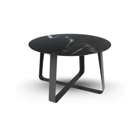 Elko coffee table - BLACK MARBLE - M S Natural Design