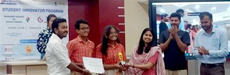 SAIoneers Shine at the Student Innovator Program by C.V. Raman Global ...