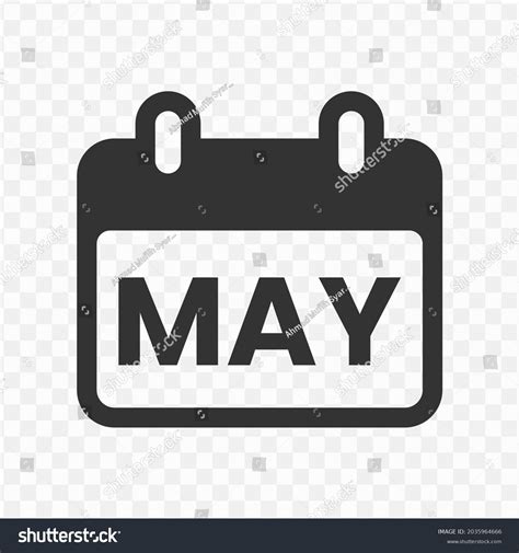 Transparent Calendar Icon Png Vector Illustration Stock Vector (Royalty ...