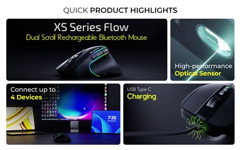 XS Series Flow Wireless Mouse – Amkette