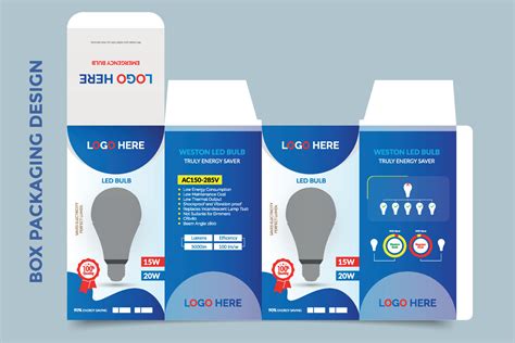 Image result for LED Bulb Box Design AI Files