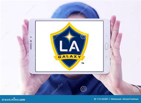 Los Angeles Galaxy Soccer Club Logo Editorial Photo - Image of muslim ...