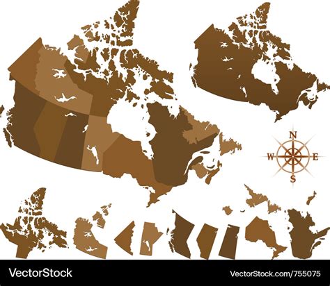 Canada Map Vector 的图像结果