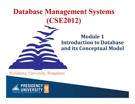 Module-1 - very informational - Presidency University, Bengaluru Module ...