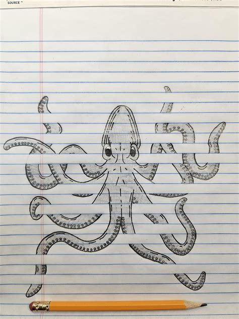 Octopus Pencil Drawing : r/Pencildrawing