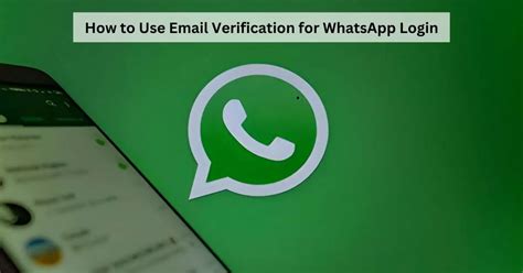 WhatsApp Email Verification: Meta are Planning to Introduce Email ...
