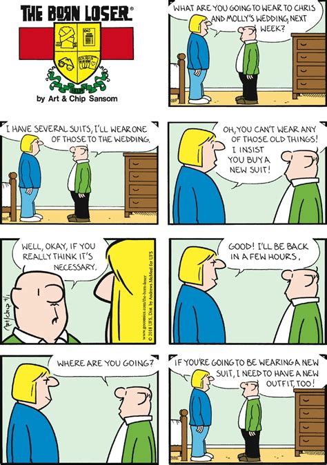 The Born Loser by Art and Chip Sansom for April 01, 2018 - GoComics