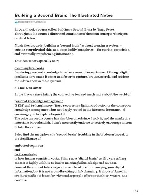 Image result for Building a Second Brain OneNote