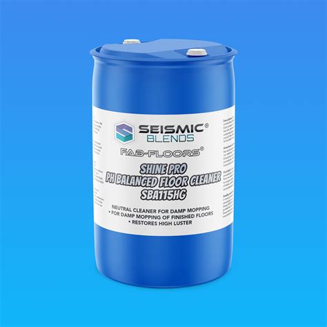 Fab Floors Shine Pro pH Balanced Floor Cleaner (SBA115HG) - pH Balance