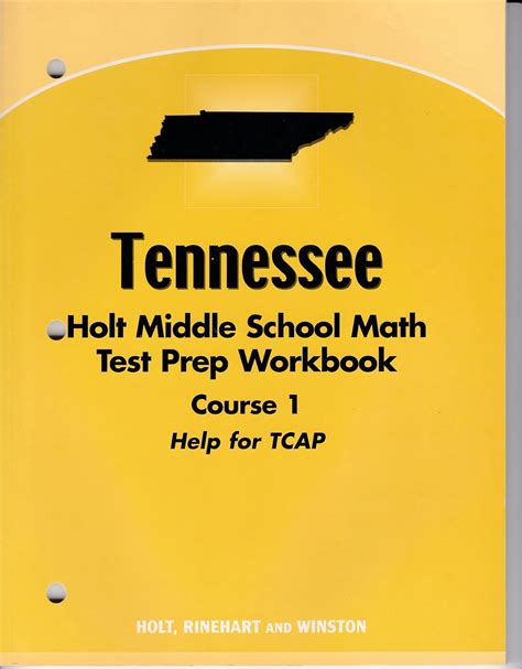 Mathematics, Grade 6 Test Prep Workbook Course 1: Holt Mathematics ...
