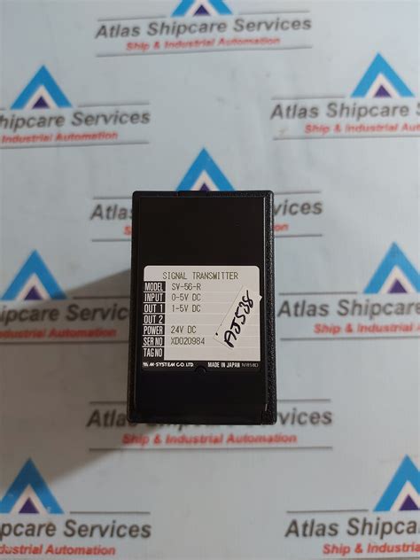 M-SYSTEM SV-56-R ISOLATED SIGNAL TRANSMITTER – Atlas Shipcare Services