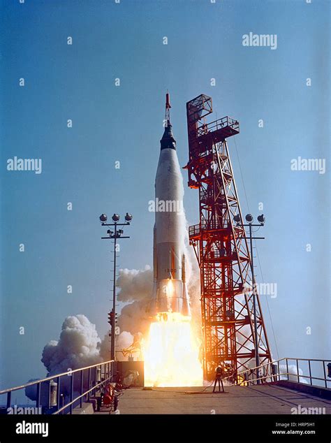 Faith 7 Mercury-Atlas Launch, 1963 Stock Photo - Alamy
