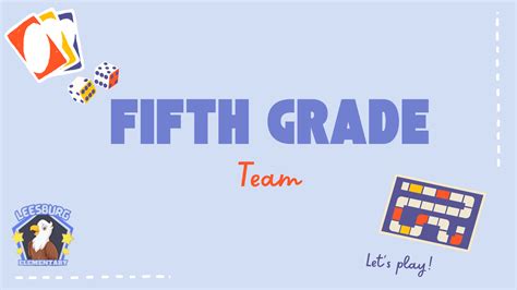 Fifth Grade Team | Leesburg Elementary School