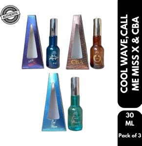 Buy Ricky Ricado Cool Wave,CBA & Call Me Miss X Perfume 30ml Each (Pack ...