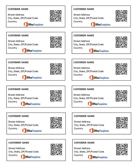 Image result for Mailing Label Example