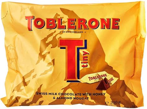 Toblerone Tiny Gold Milk Chocolate 200 Grams – glamshow