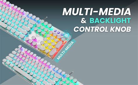 Amazon.in: Buy Aula F2088W Mechanical Gaming Keyboard | LED Backlight ...