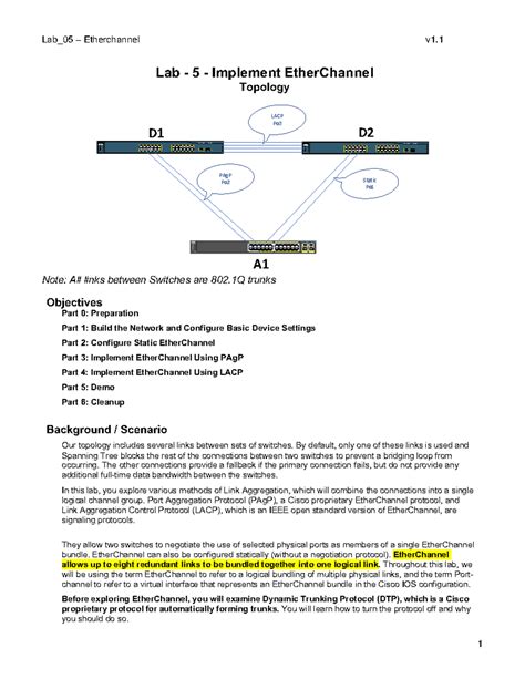 Image result for Lab Configuring EtherChannel