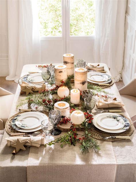 Los 12 manteles más elegantes de El Mueble para vestir la mesa de Navidad