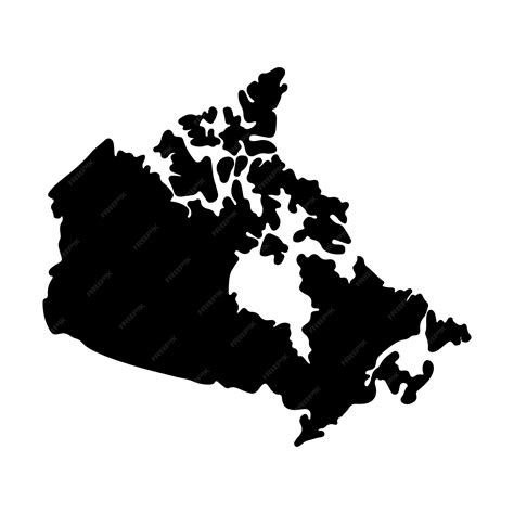 Silhouette Of Canada