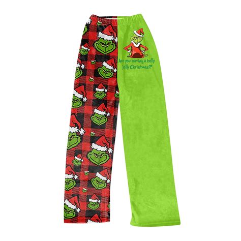 Festive Christmas Pants Festive Christmas Pajama Pants for Adults Soft ...