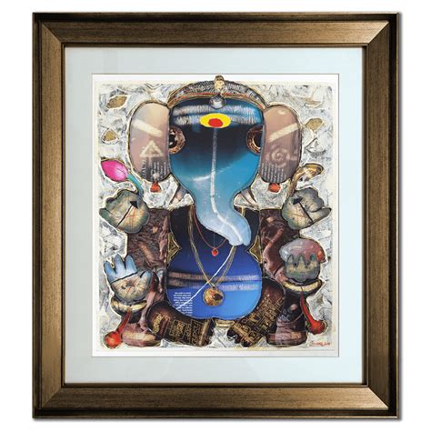 G Subramanian - Ganesha | Contemporary Indian Art – KYNKYNY Art Gallery