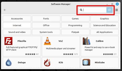Linux Software Manager 的图像结果