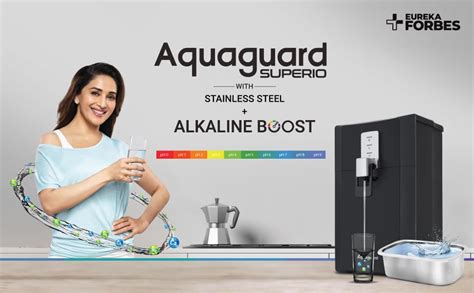 Aquaguard Superio Alkaline Water Purifier with RO+UV Technology ...