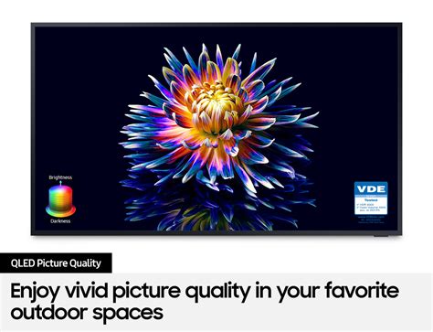 Buy SAMSUNG 65-inch Class Full Sun Outdoor The Terrace QLED 4K Smart TV ...