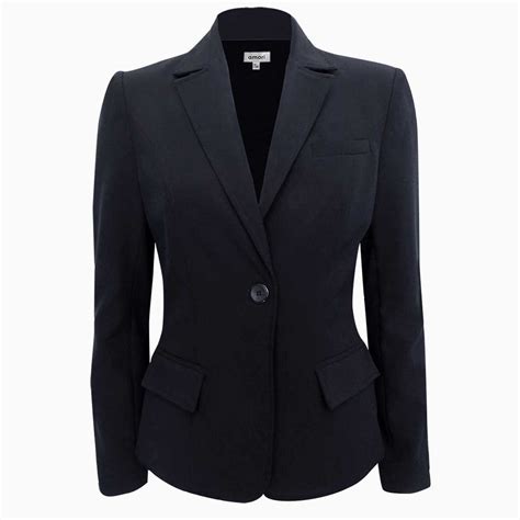 Saco Basico Negro para Dama Amori