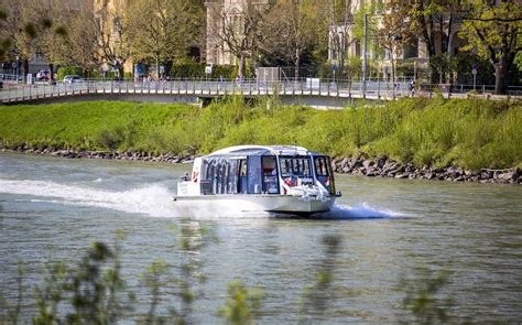 Explor Salzburg Sightseeing City Cruise on Salzach River in Salzburg