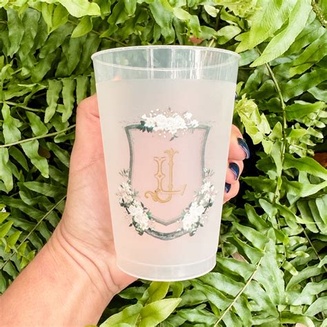 Custom Full Color Duogram Crest Shatterproof Cups - GB Design House