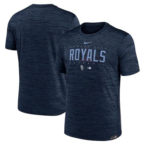Nike Kansas City Royals City Connect Velocity Practice Performance T ...