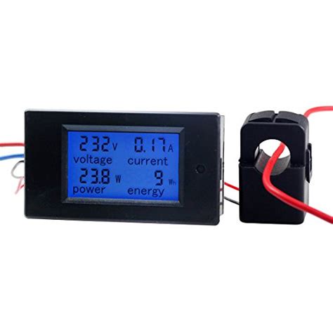 AC 100A Digital Power KWh Watt Meter Volt Energy India | Ubuy