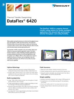 Videojet 6420 | Thermal Transfer Label Overprinter and Printing Machines
