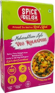 Spice Delish Veg. Kolhapuri - Ready To Eat, Freeze Dried, Instant Meal ...
