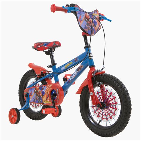 Spiderman bicycle 14 inch online