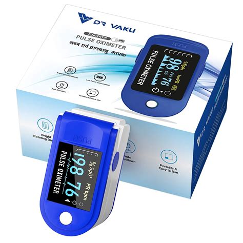 Dr Vaku ® Swadesi DV-P01 Pulse Oximeter Finger Blood Oxygen SpO2 ...