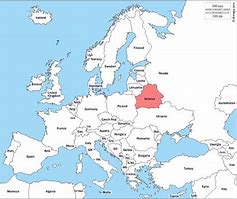Image result for Belarus On Map of Europe