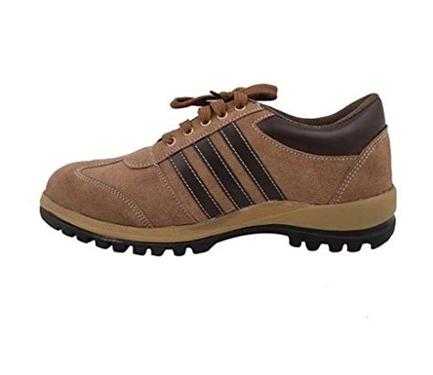 Neosafe A5008_7 Sporty PVC Safety Shoes, Size 7, Brown : Amazon.in ...