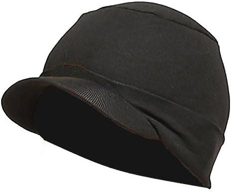 Buy The Rebel Street Cotton Skull Cap - Melange Black at Amazon.in