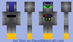 Alien Robot Minecraft Skin 的图像结果