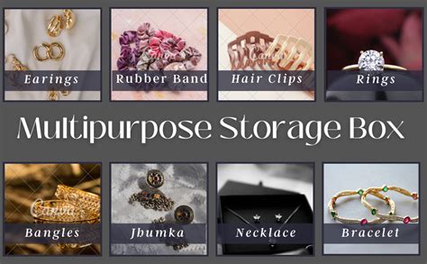 AL'WAHHAB Large Unique Multipurpose Transparent Accessories Plastic ...