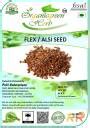 Organicgreen Herb Pure Alsi Seeds 100GM | Natural Flax Seeds , Alsi ke ...