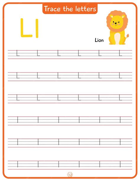 Premium Vector | Alphabet tracing worksheet for preschool and kindergarten. writing practice ...