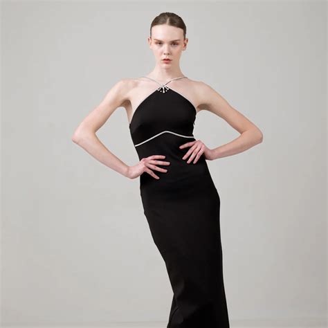 BROWN CONTRAST DETAIL BODYCON DRESS – Sotbella